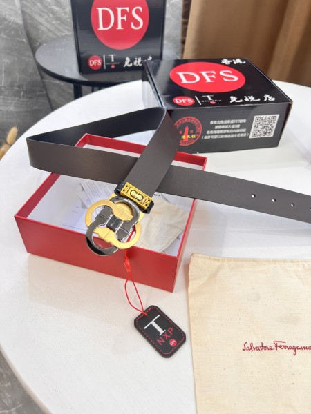 Streetwear Belt Ferragamo 320454 size:3.5cm