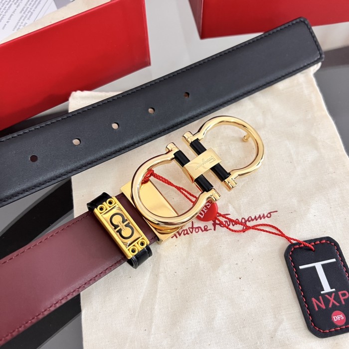 Streetwear Belt Ferragamo 320714 size:3.5cm