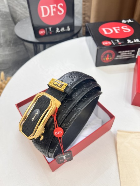 Streetwear Belt Ferragamo 320404 size:3.5cm