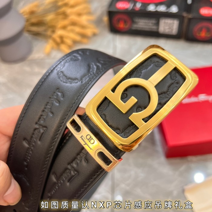 Streetwear Belt Ferragamo 320764  size:3.5cm