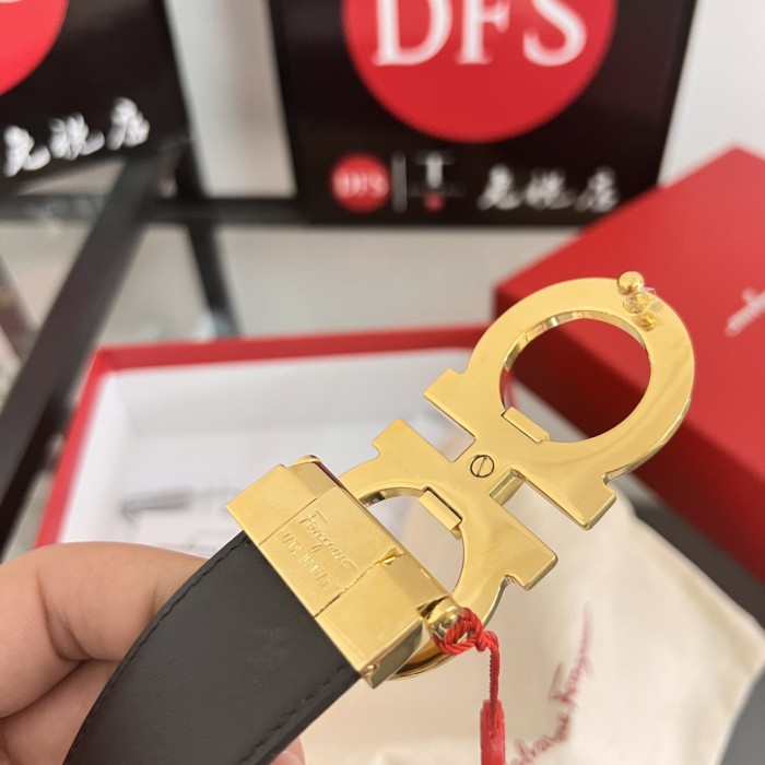 Streetwear Belt Ferragamo 320739 size:3.5cm