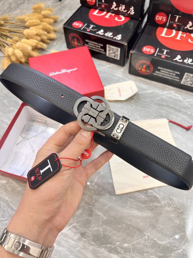 Streetwear Belt Ferragamo 320841 size:3.5cm