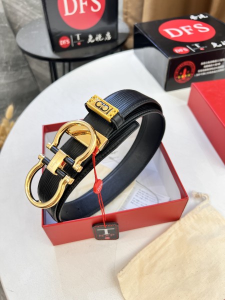 Streetwear Belt Ferragamo 320367 size:3.5cm