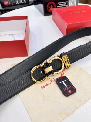 Streetwear Belt Ferragamo 320367 size:3.5cm