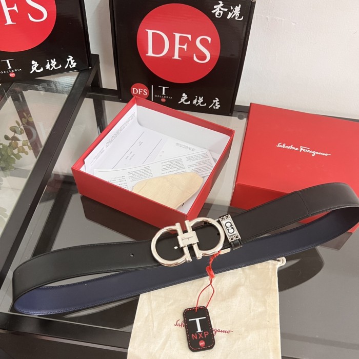 Streetwear Belt Ferragamo 320715 size:3.5cm
