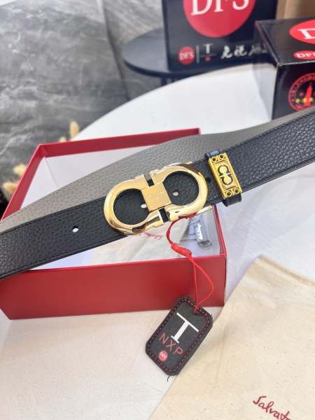 Streetwear Belt Ferragamo 320778 size:3.5cm