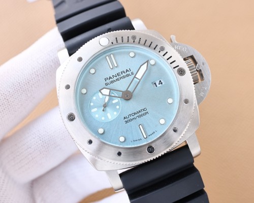 PANERAI SUBMERSIBLE Collection Automatic Mechanical Movement 300 meter Water Resistance Men's Watch 42mm