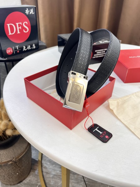 Streetwear Belt Ferragamo 320601 size:3.5cm