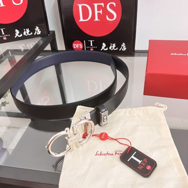 Streetwear Belt Ferragamo 320715 size:3.5cm