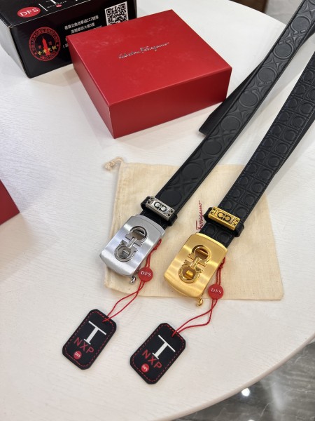 Streetwear Belt Ferragamo 320381 size:3.5cm