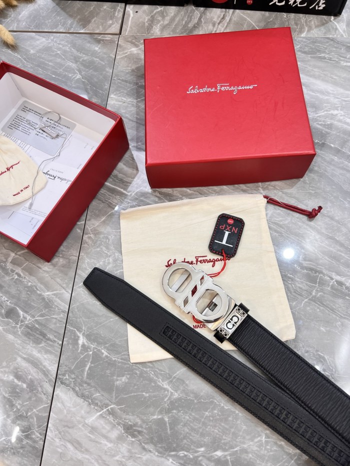 Streetwear Belt Ferragamo 320875 size:3.5cm