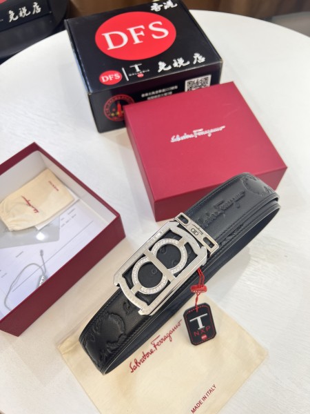 Streetwear Belt Ferragamo 320814 size:3.5cm