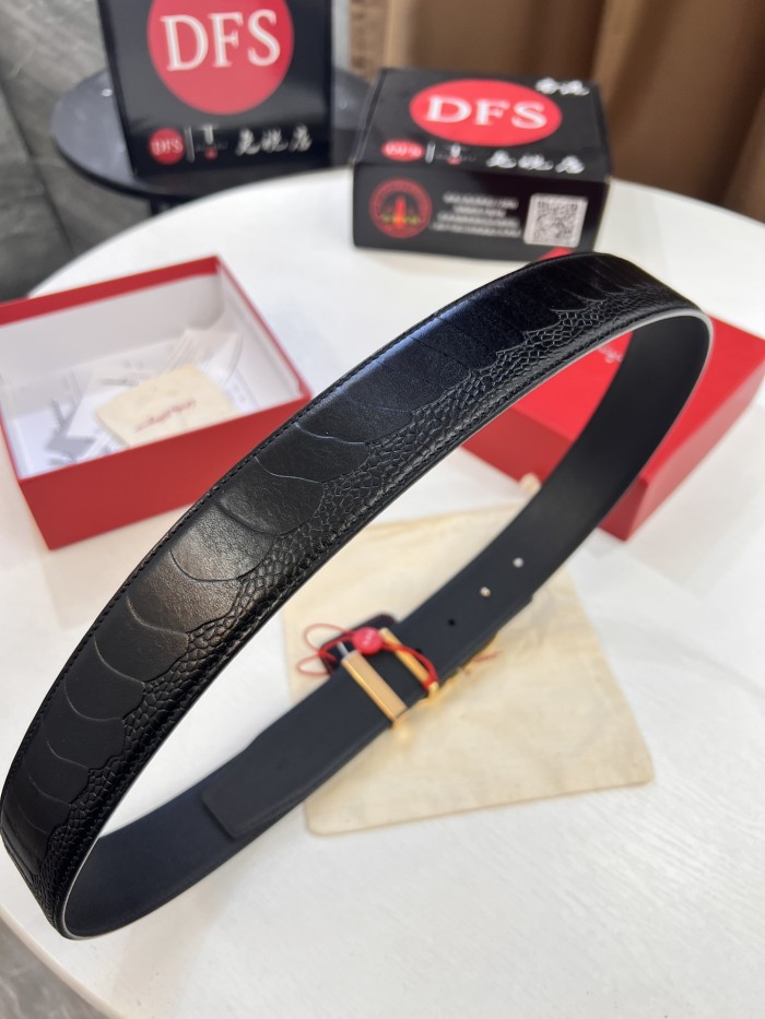 Streetwear Belt Ferragamo 320504 size:3.5cm
