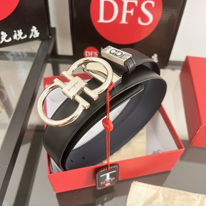 Streetwear Belt Ferragamo 320715 size:3.5cm