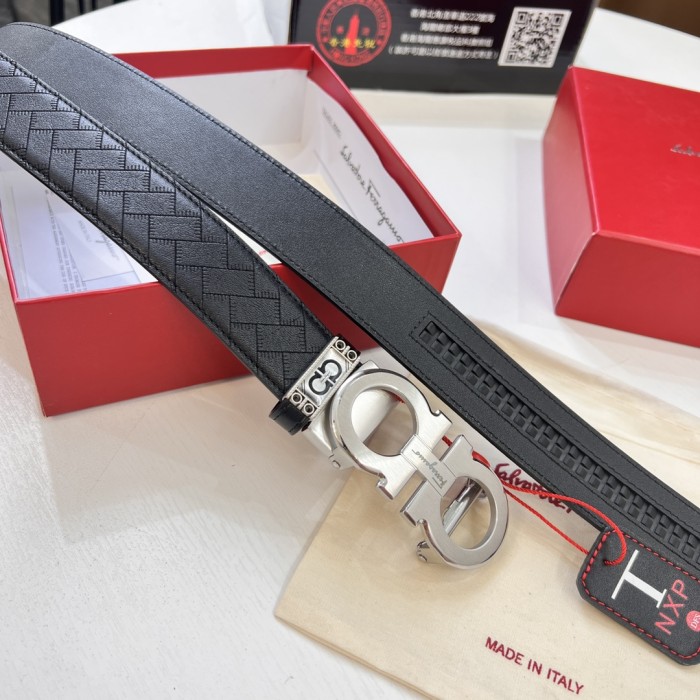 Streetwear Belt Ferragamo 320438 size:3.5cm