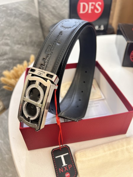 Streetwear Belt Ferragamo 320814 size:3.5cm