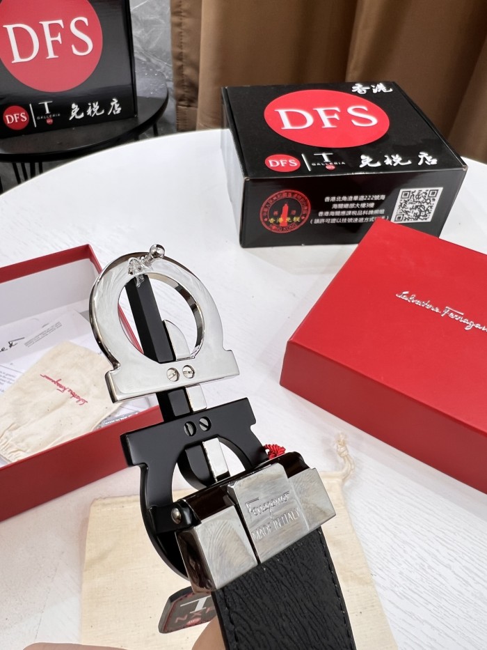 Streetwear Belt Ferragamo 320428 size:3.5cm