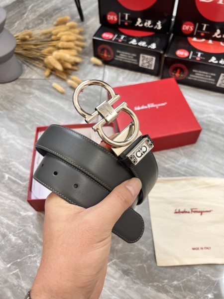 Streetwear Belt Ferragamo 320825 size:3.5cm