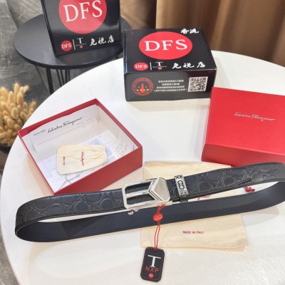 Streetwear Belt Ferragamo 320680 size:3.5cm