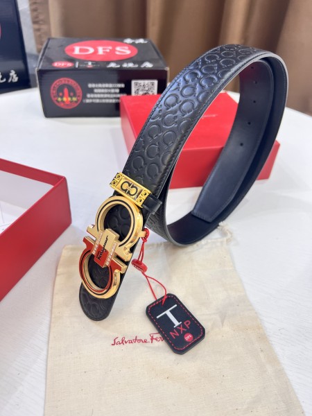 Streetwear Belt Ferragamo 320500 size:3.5cm