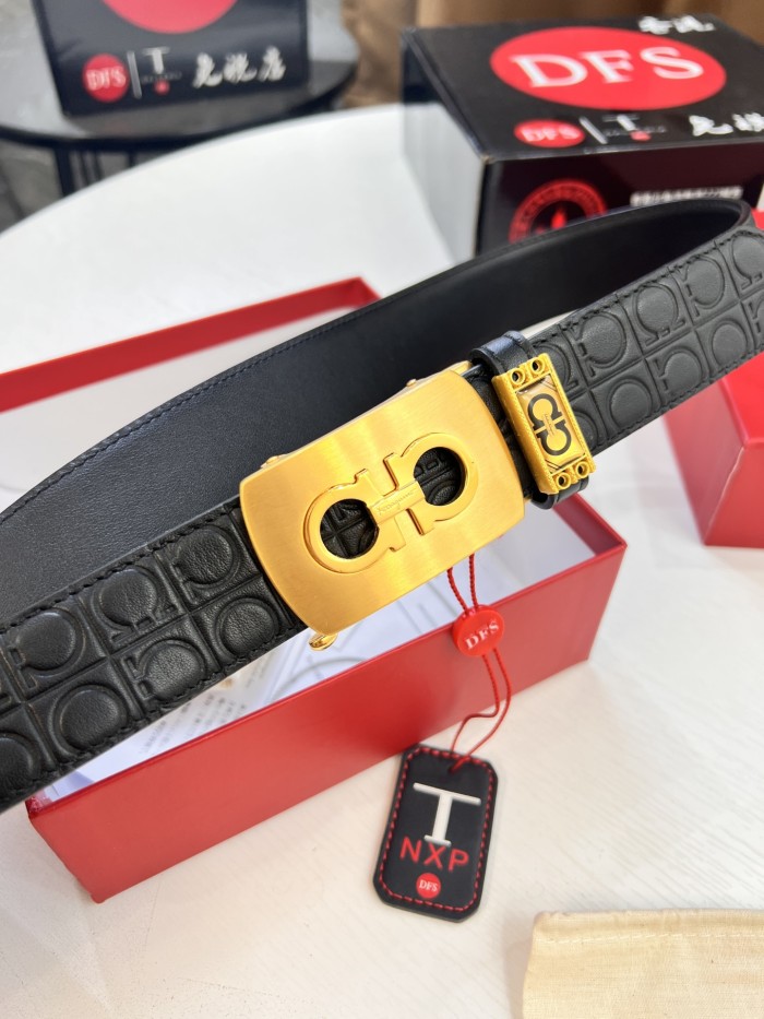 Streetwear Belt Ferragamo 320381 size:3.5cm