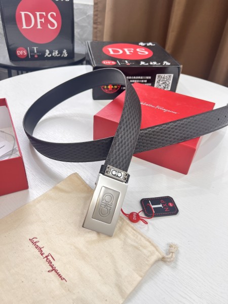 Streetwear Belt Ferragamo 320415 size:3.5cm