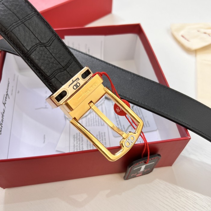 Streetwear Belt Ferragamo 320914 size:3.5cm