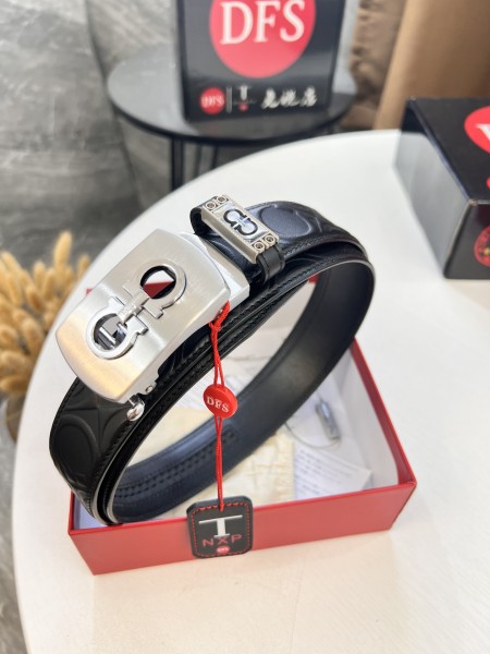 Streetwear Belt Ferragamo 320382 size:3.5cm