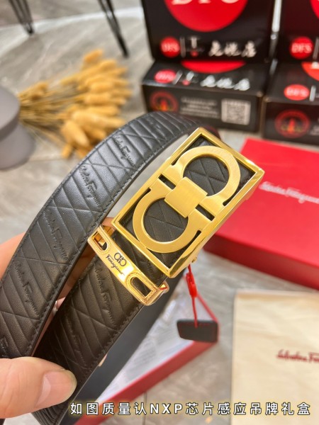 Streetwear Belt Ferragamo 320865 size:3.5cm
