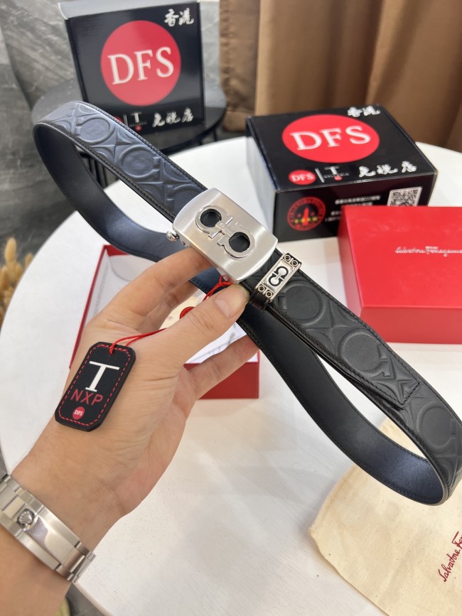 Streetwear Belt Ferragamo 320382 size:3.5cm