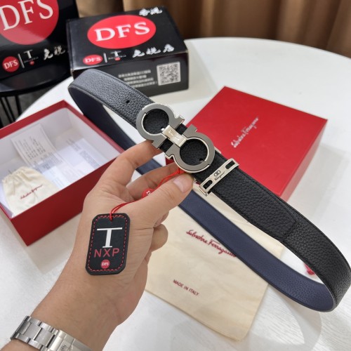 Streetwear Belt Ferragamo 320387 size:3.5cm