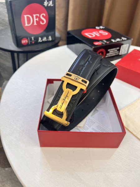 Streetwear Belt Ferragamo 320591 size:3.5cm