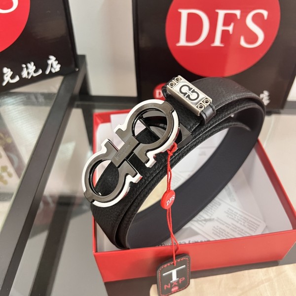 Streetwear Belt Ferragamo 320729 size:3.5cm