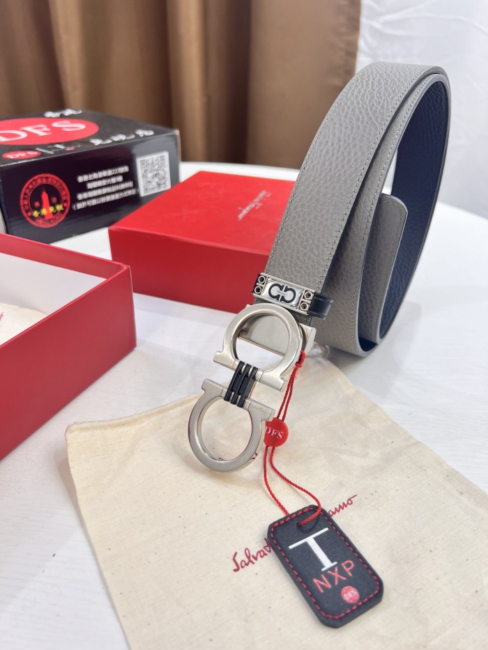 Streetwear Belt Ferragamo 320390 size:3.5cm