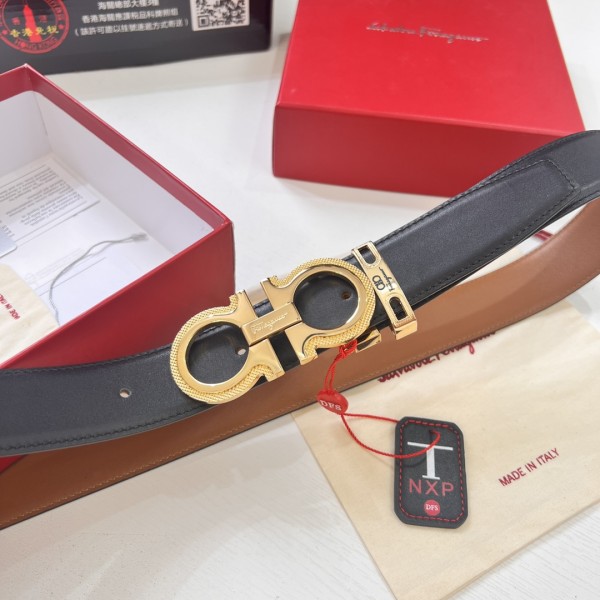 Streetwear Belt Ferragamo 320675 size:3.5cm