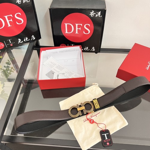 Streetwear Belt Ferragamo 320705 size:3.5cm