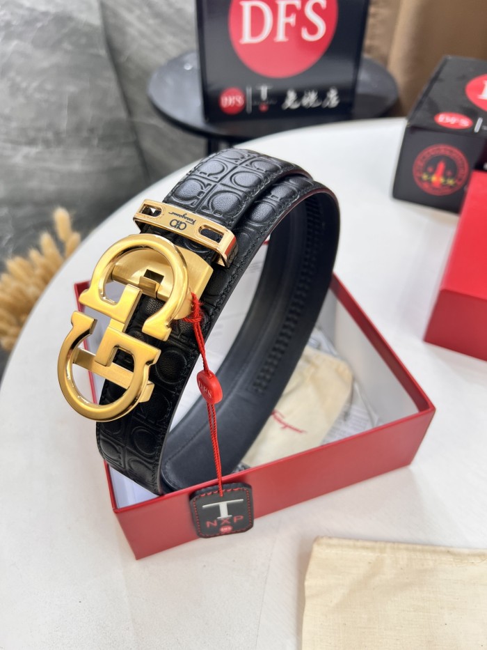 Streetwear Belt Ferragamo 320650 size:3.5cm