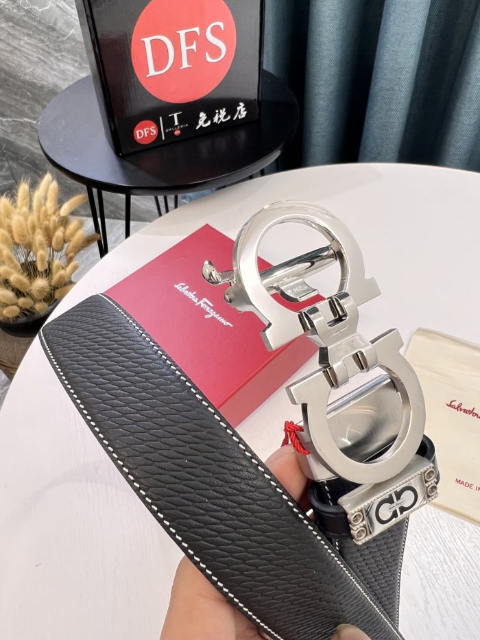 Streetwear Belt Ferragamo 320688 size:3.5cm