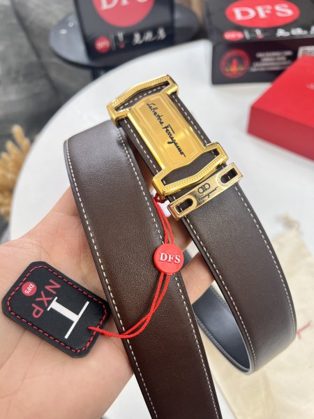 Streetwear Belt Ferragamo 320524 size:3.5cm