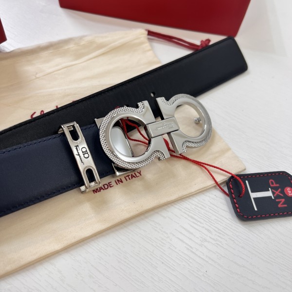Streetwear Belt Ferragamo 320674 size:3.5cm