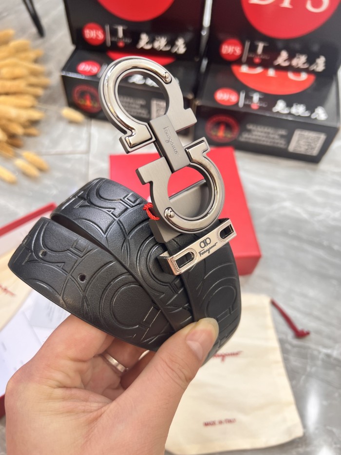 Streetwear Belt Ferragamo 320869 size:3.5cm