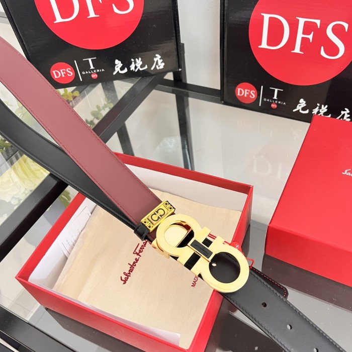 Streetwear Belt Ferragamo 320710 size:3.5cm