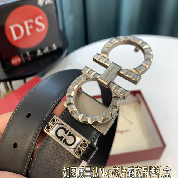 Streetwear Belt Ferragamo 320924 size:3.5cm