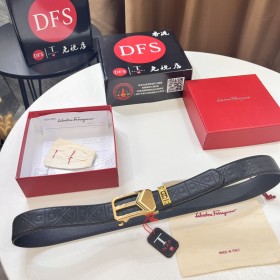 Streetwear Belt Ferragamo 320679 size:3.5cm