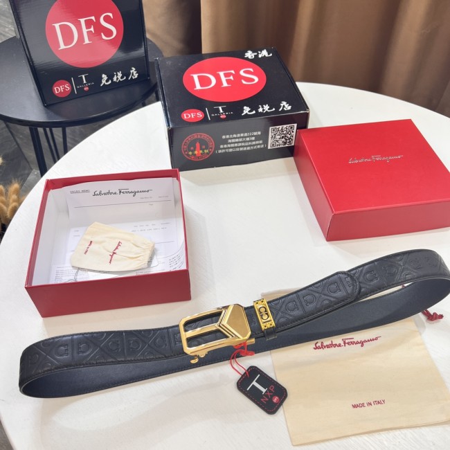 Streetwear Belt Ferragamo 320679 size:3.5cm