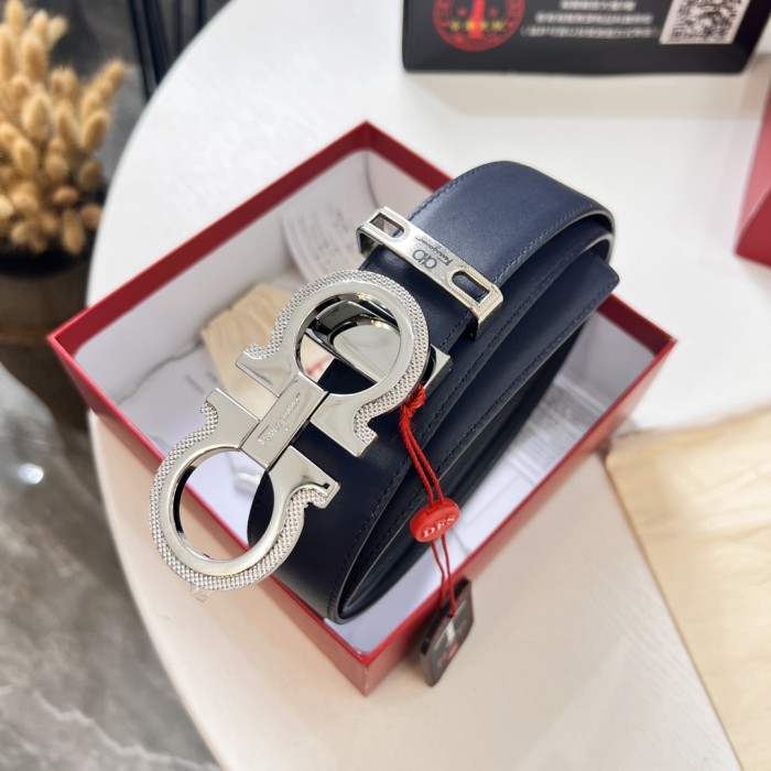 Streetwear Belt Ferragamo 320674 size:3.5cm