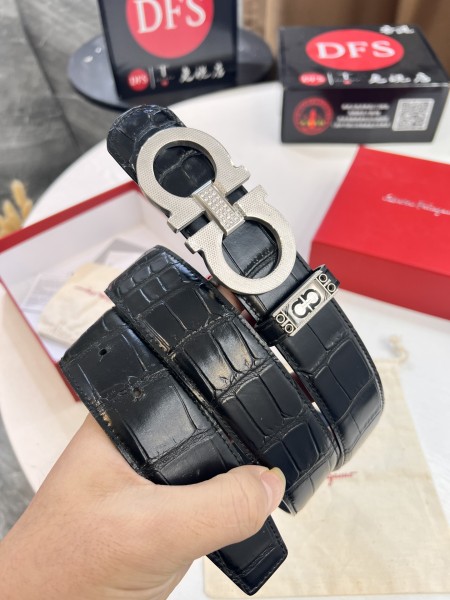 Streetwear Belt Ferragamo 320515 size:3.5cm