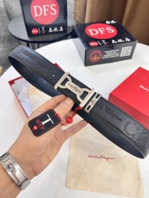Streetwear Belt Ferragamo 320592 size:3.5cm