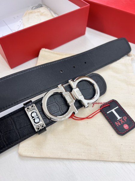 Streetwear Belt Ferragamo 320489 size:3.5cm