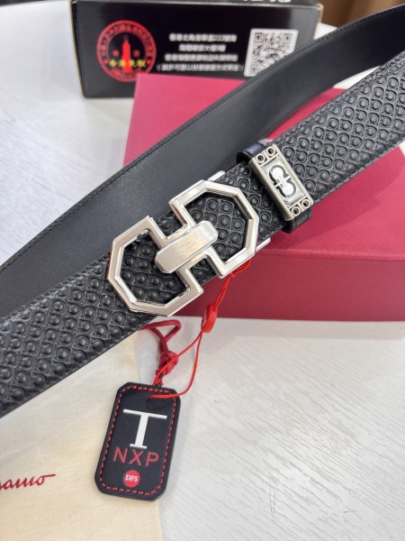 Streetwear Belt Ferragamo 320919 size:3.5cm